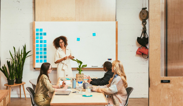 meeting in conference room modern healthcare cfo